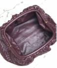 Сумка Bottega Veneta Pouch Violet Woven Clutch